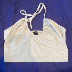 3/$10❤️❤️ green halter tie top